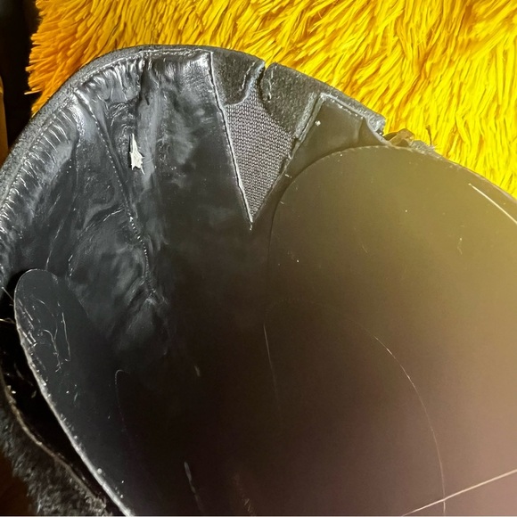 Enzo Angiolini Black Leather Knee High Boots with - Picture 5 of 6